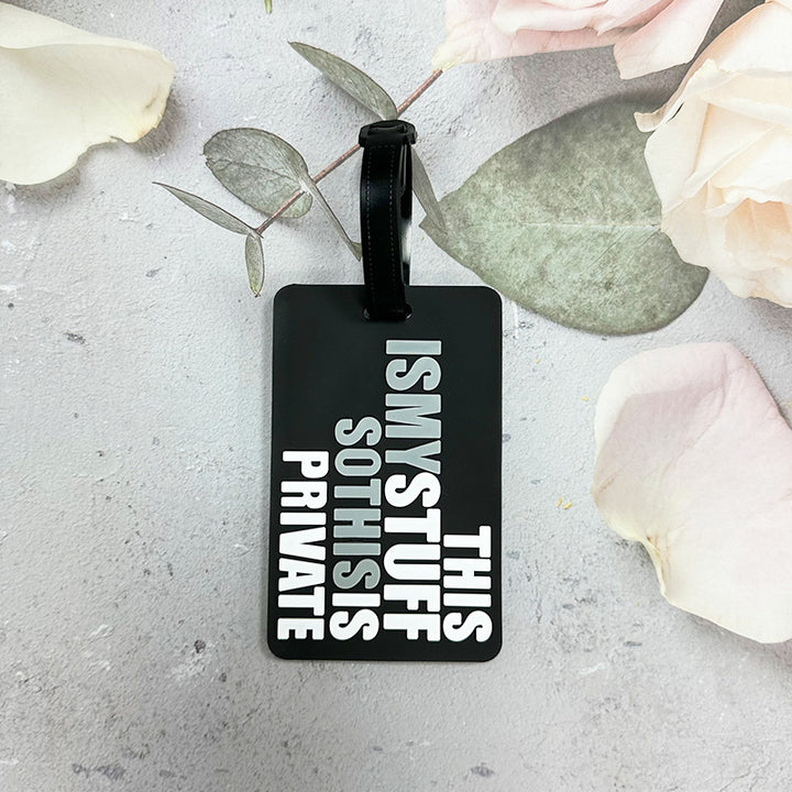Adventure-Themed Luggage Tag Kalsten
