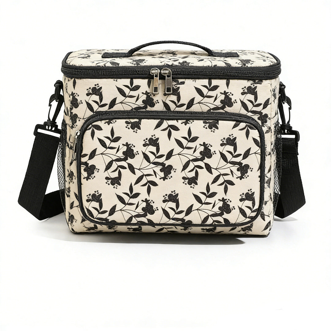 Insulated Floral Lunch Carrier