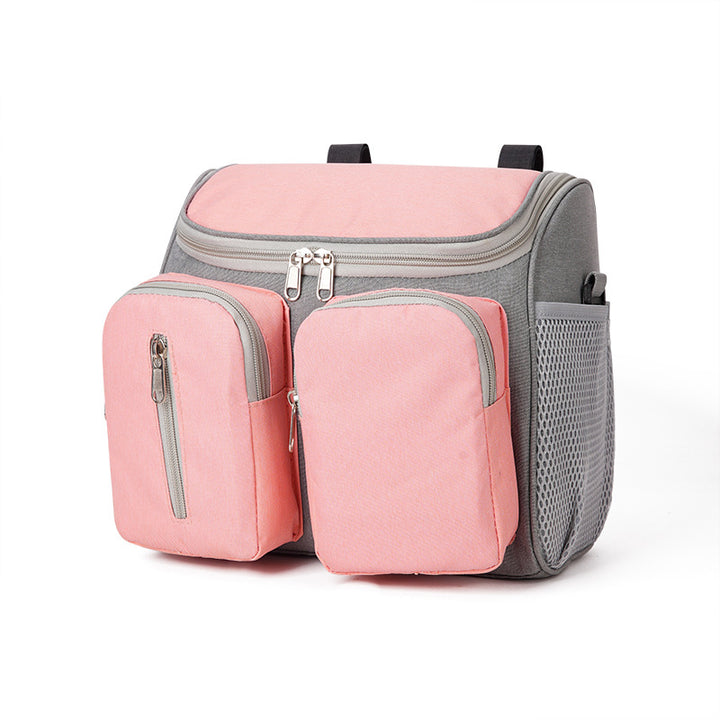 Multi-Pocket Insulated Diaper Backpack Kalsten