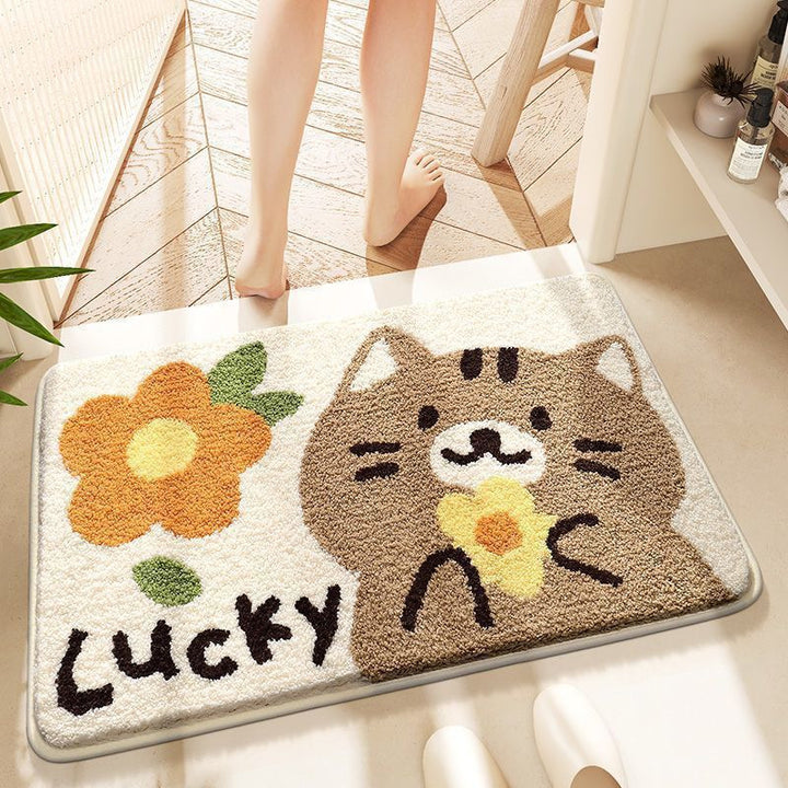 Decorative Bathroom Mat for Stylish Floor Decor