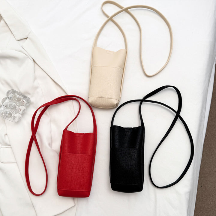 Minimalist Textured Crossbody Bag