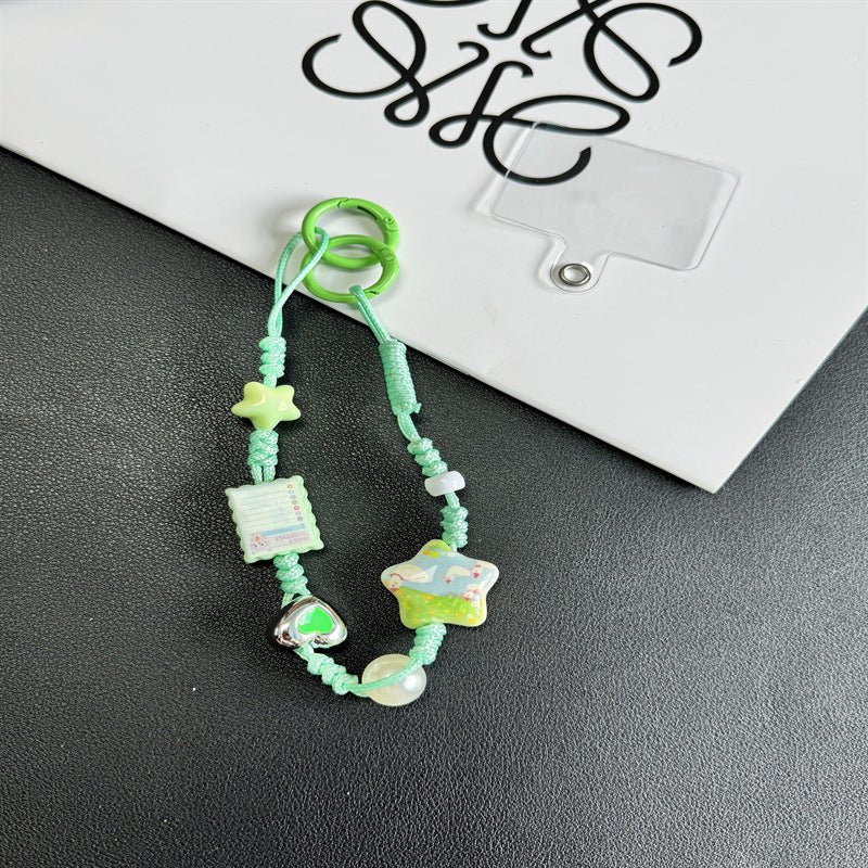 Playful Themed Bead Keychain Kalsten