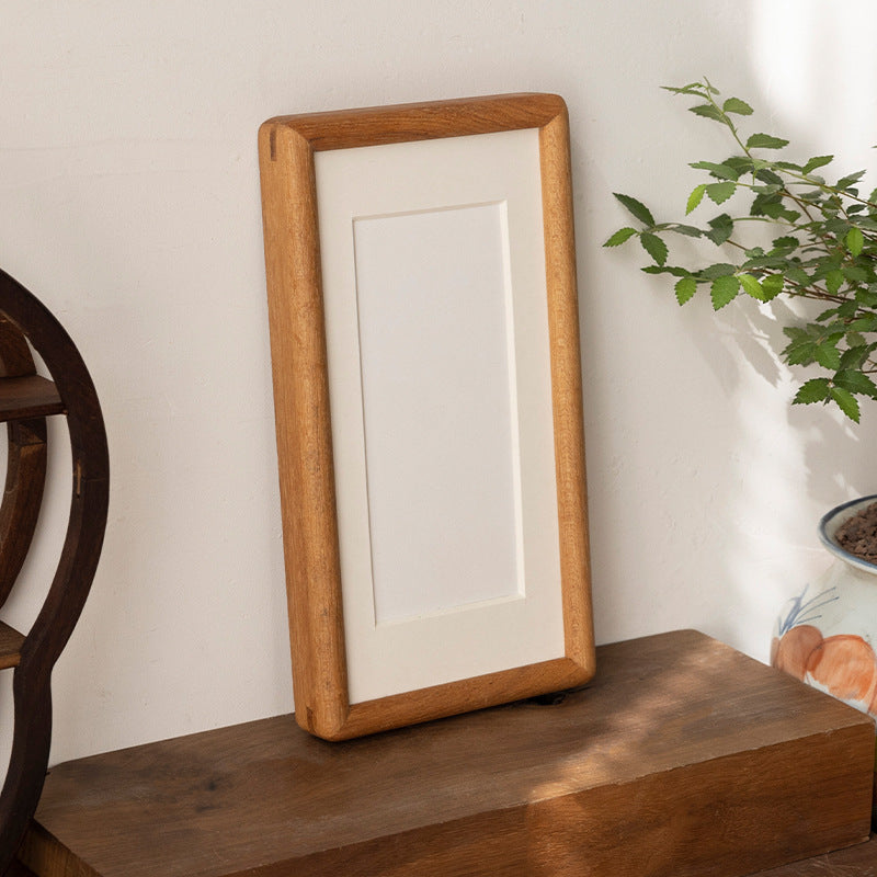 Rustic Wooden Picture Frame for Home Decor