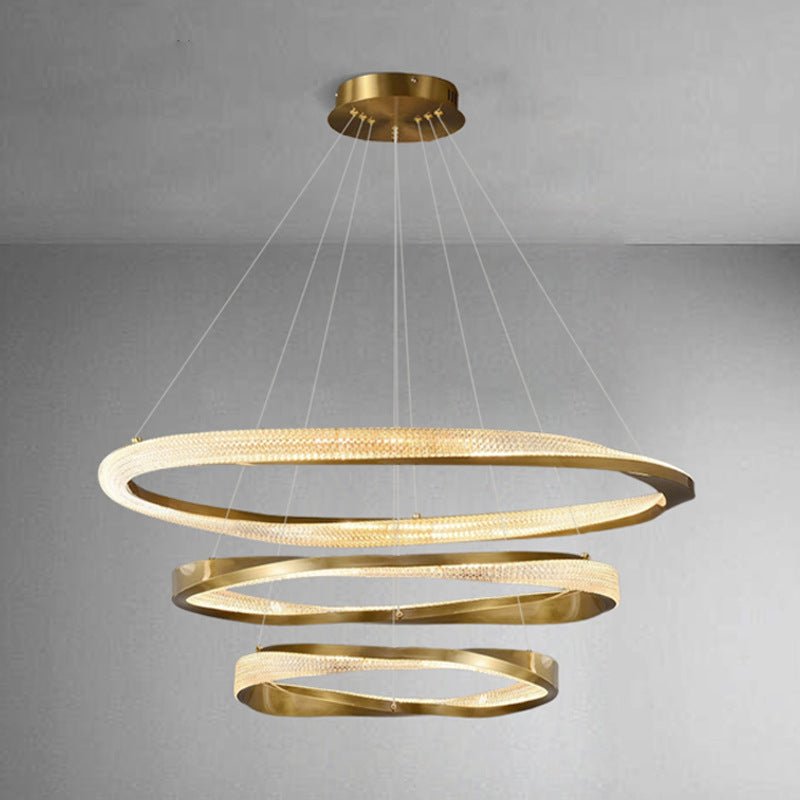 Modern Suspension Ring Chandelier