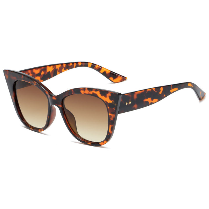 Women extravagant Cat-Eye sunglasses with mirrored lenses Kalsten