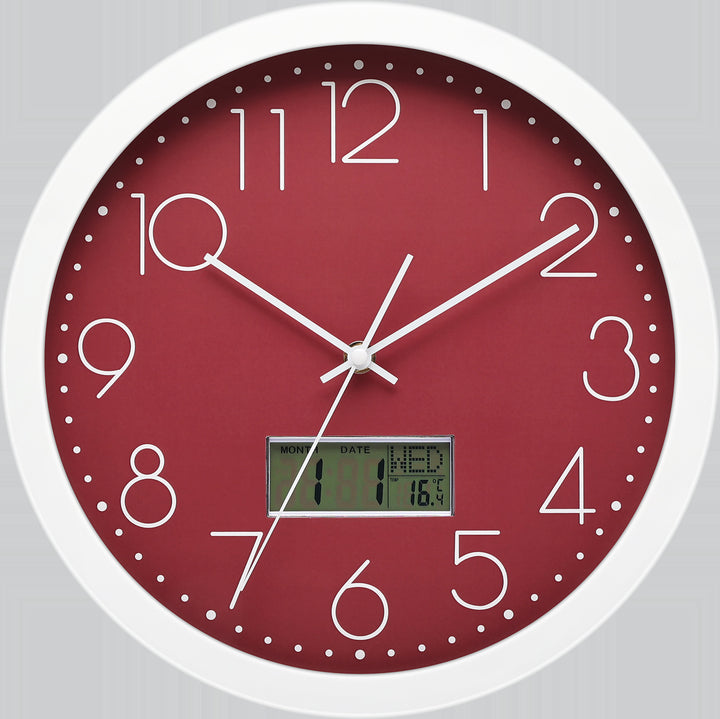 Digital watch with temperature and date display Kalsten
