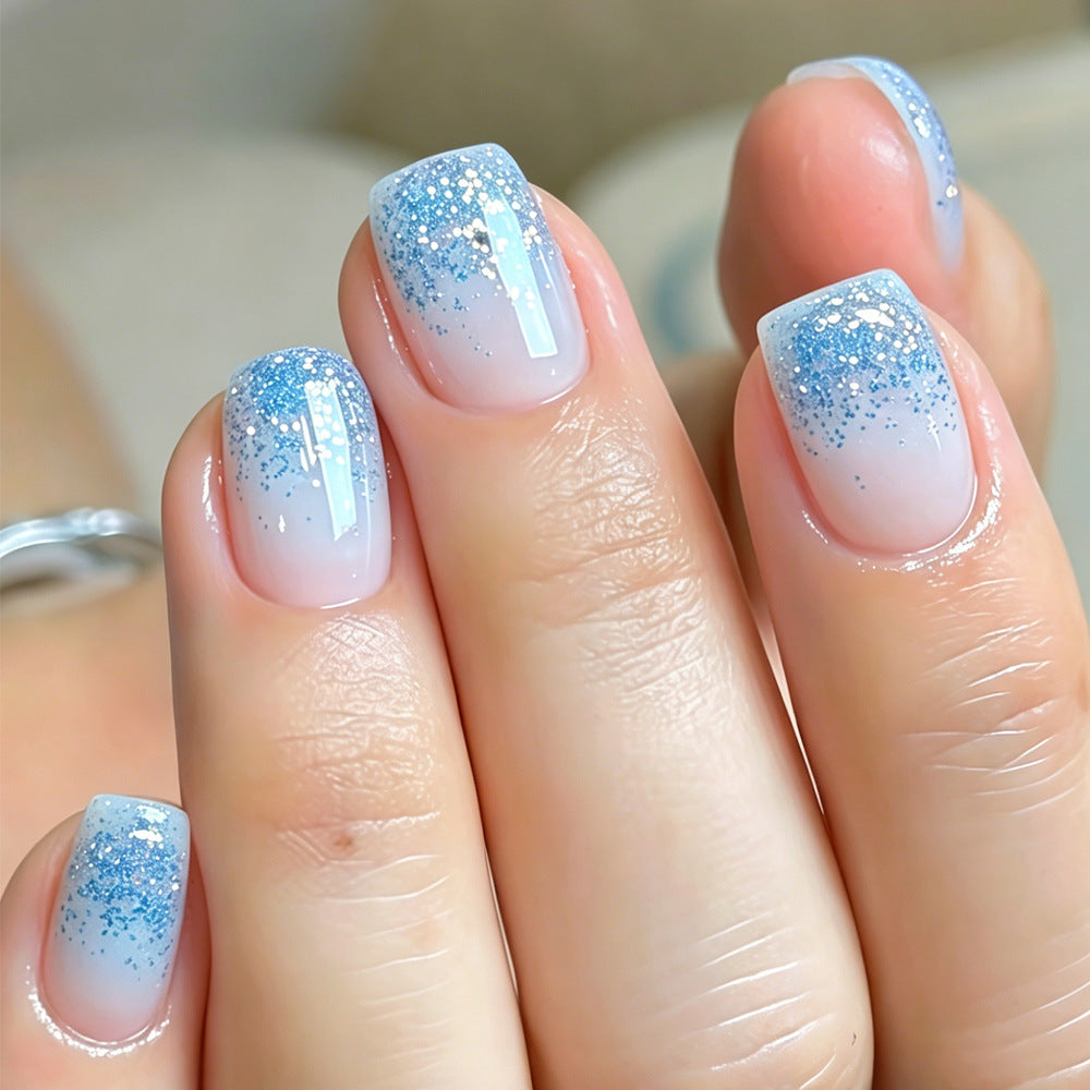 Glitter Ombre Nail Art Kalsten