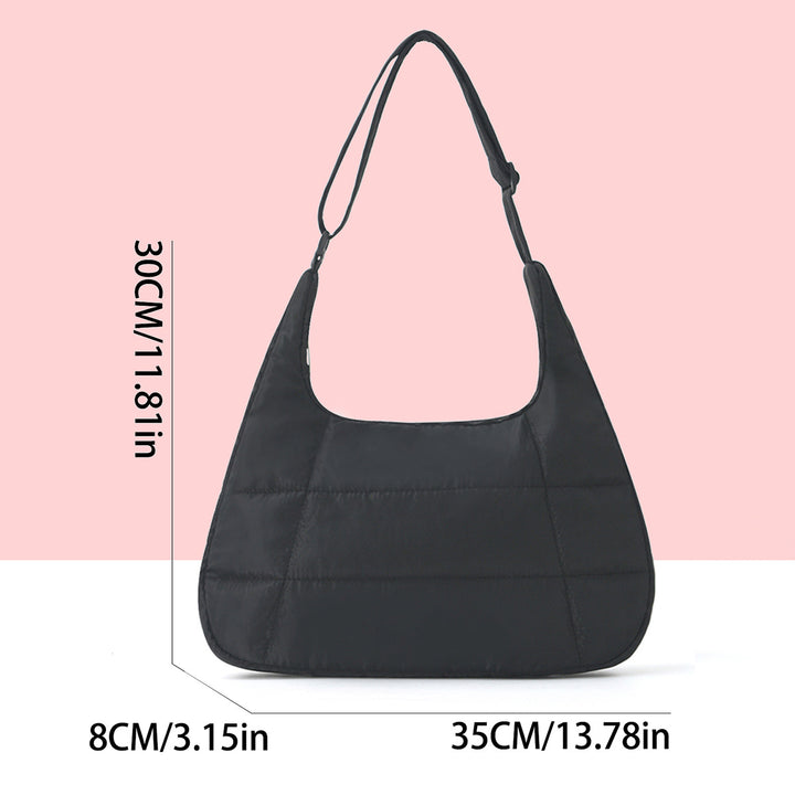 Square-shaped tote bag with padded design Kalsten