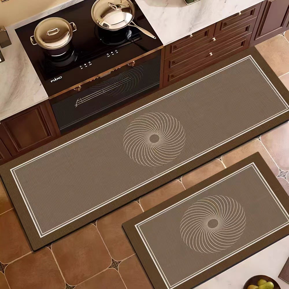 Elegant Textured Kitchen Runner Set Kalsten