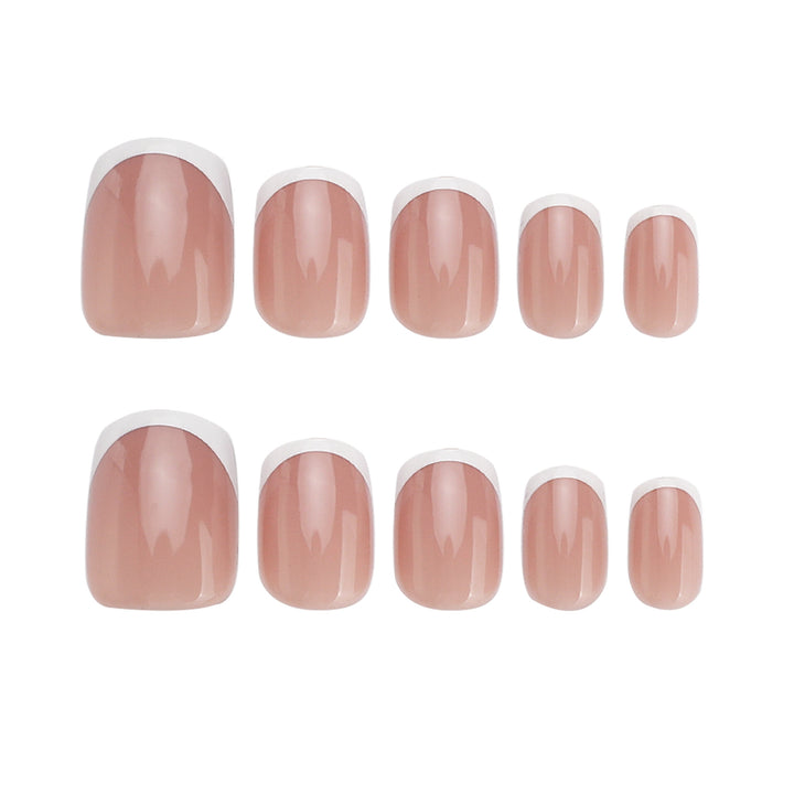 Artful French Manicure Nail Art Kalsten