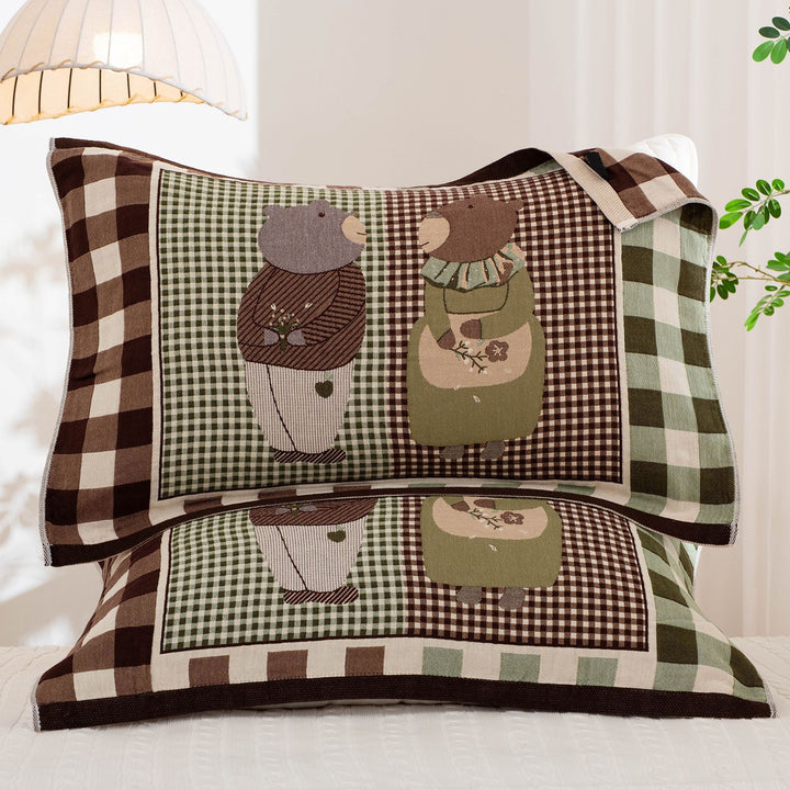 Women's pillowcase with cute dinosaur motif Kalsten