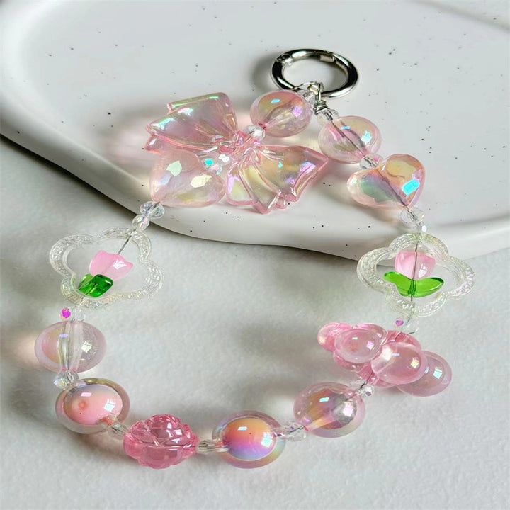 Decorative Beaded Charm Lanyard Kalsten