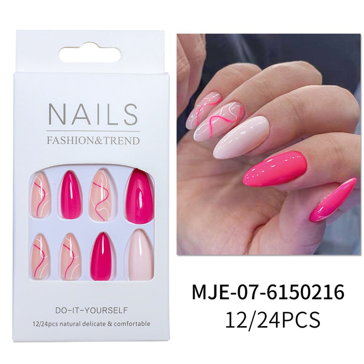 Creative Press-On Nail Design Kalsten