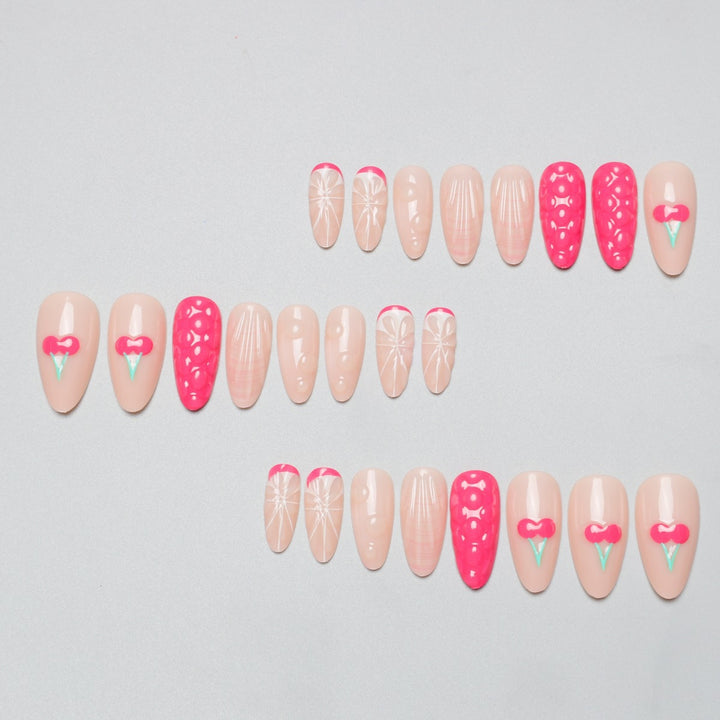 Artistic 3D Nail Art Enhancements Kalsten