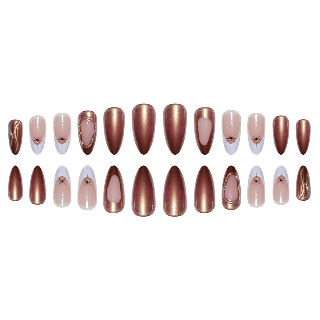 Decorative Sculpted Press-On Nails Kalsten