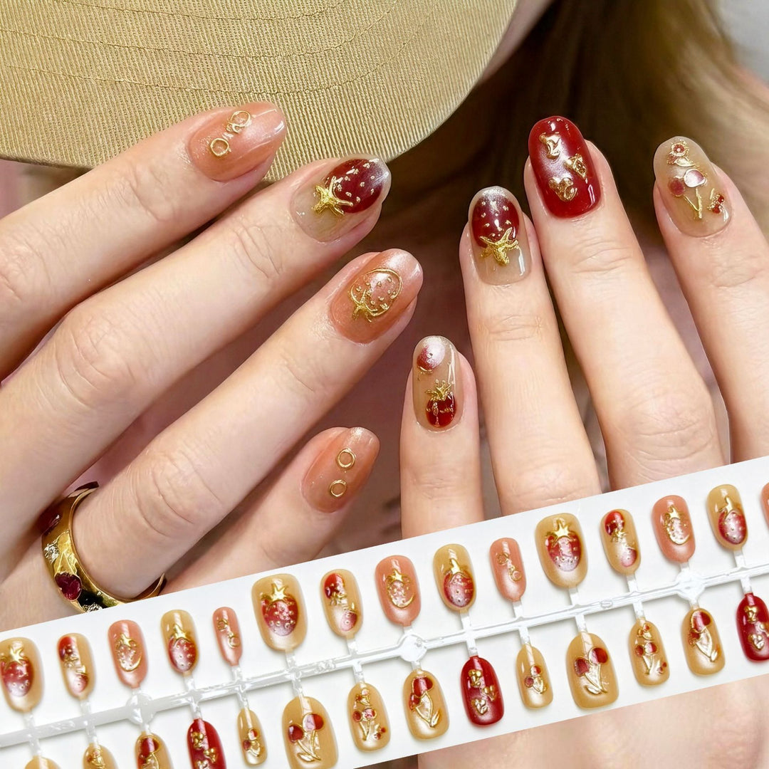 Decorative Press-On Nails