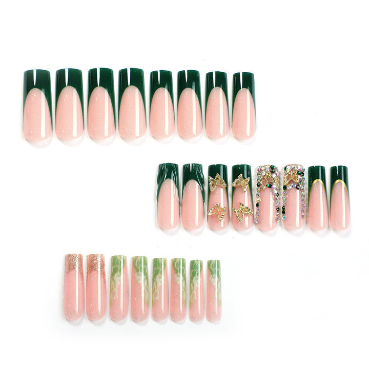 Decorative Press-On Nail Set Kalsten