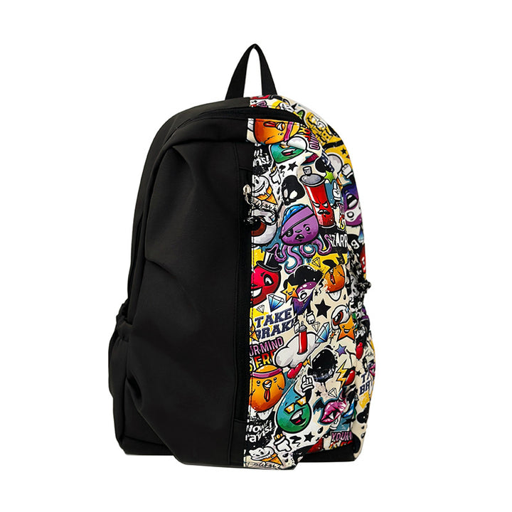 Trendy Graphic Print Backpack Kalsten