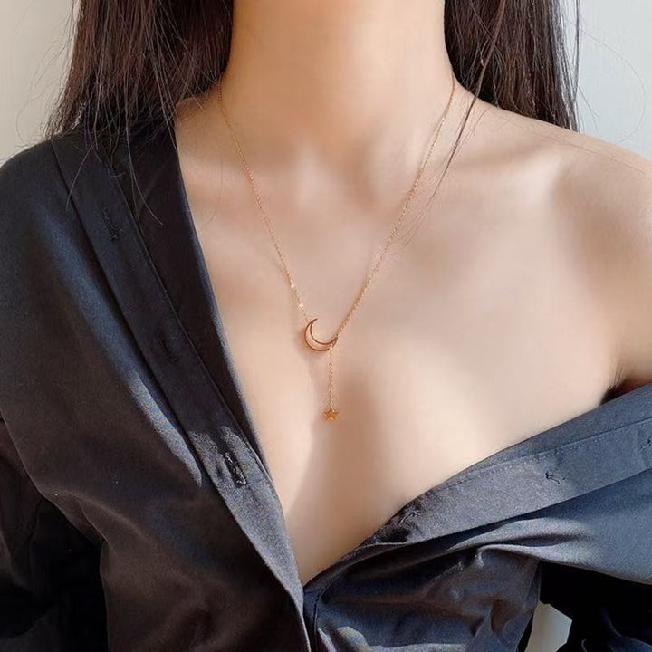 Celestial Pendant Layered Necklace Kalsten