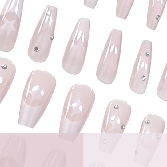 Glamorous Starry Nail Art Kalsten