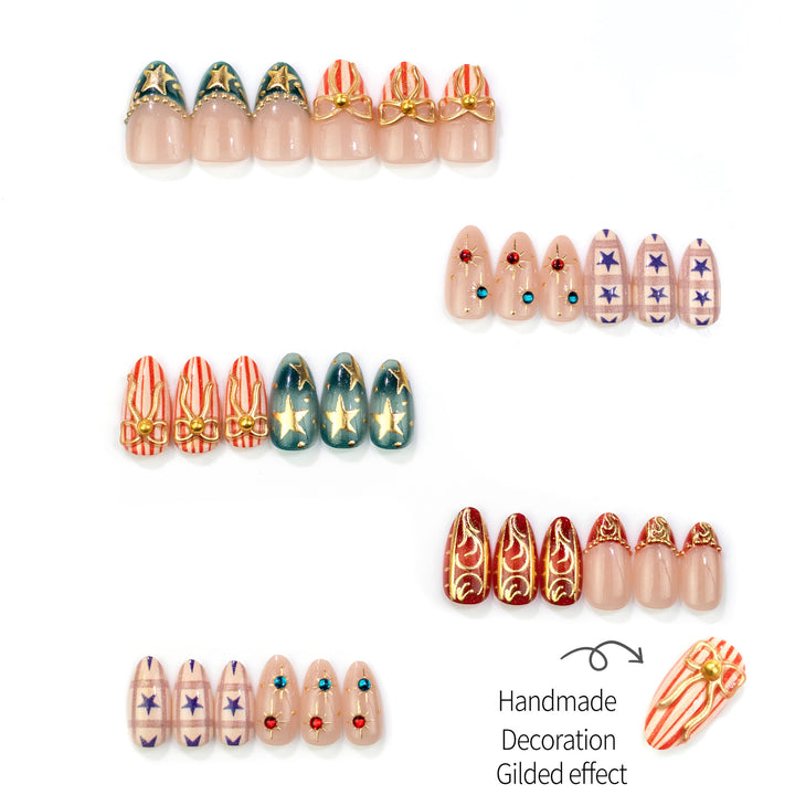 Christmas Nail Art Set