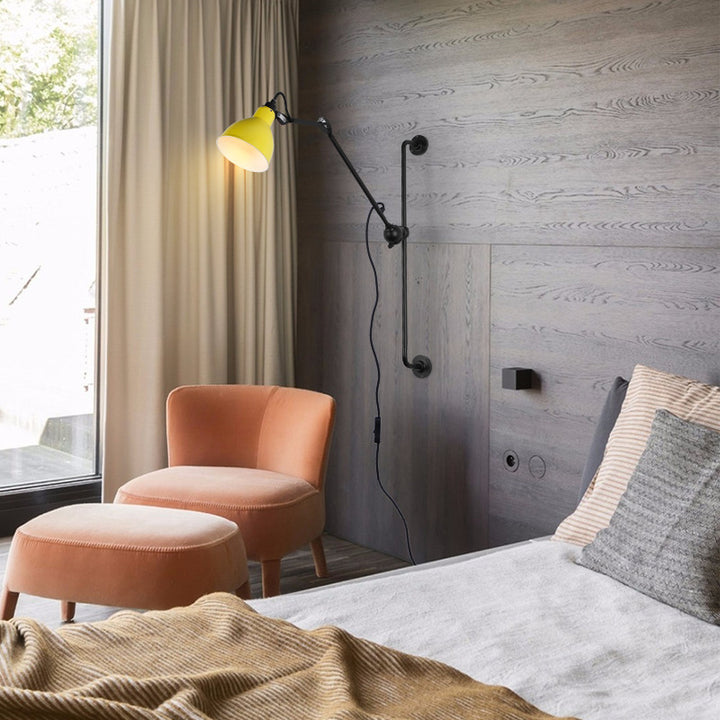 Adjustable Wall-Mounted Task Lamp