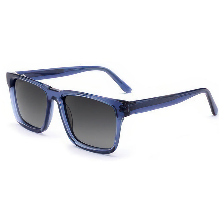 Women's fashionable sunglasses with clear plastic frame and multifunctional lenses Kalsten