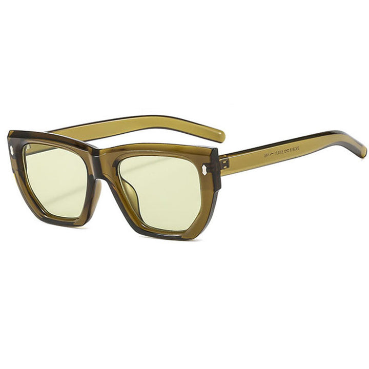 Women's designer sunglasses with modern geometric frame and UV protection Kalsten