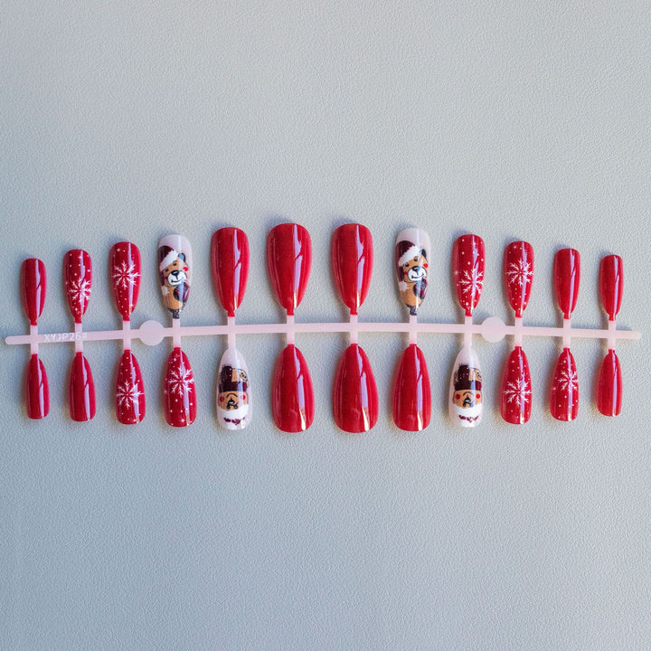 Festive Christmas Themed Nail Art Set