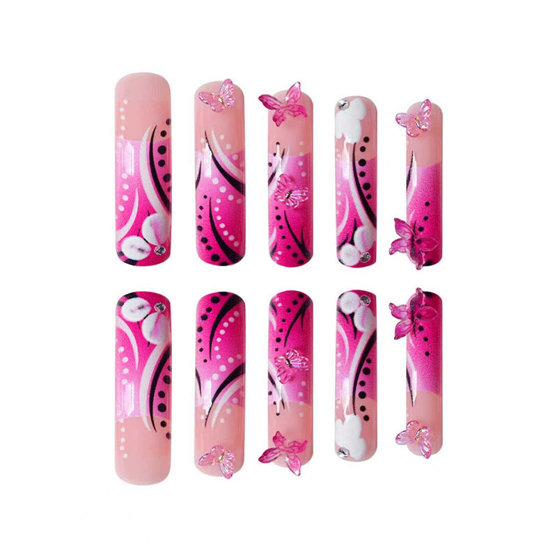 Artistic Butterfly Nail Art Kalsten