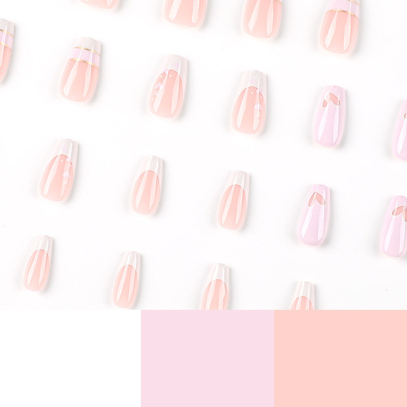 Artful Nail Art with Romantic Design Kalsten
