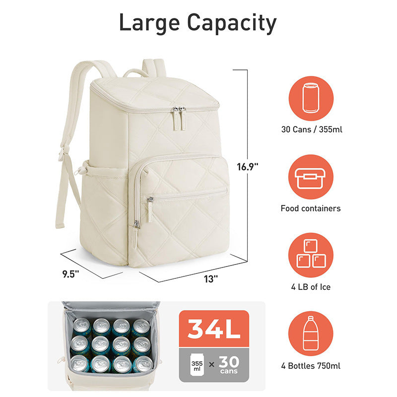 Stylish backpack with practical lid Kalsten