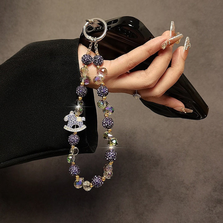Decorative Crystal Charm Keychain Kalsten