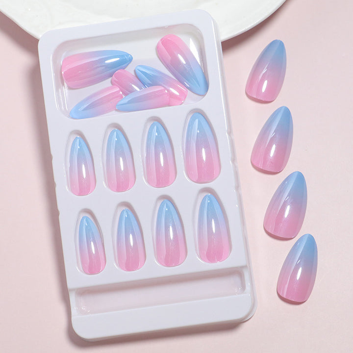 DIY Ombre Gel Nail Tips Kalsten