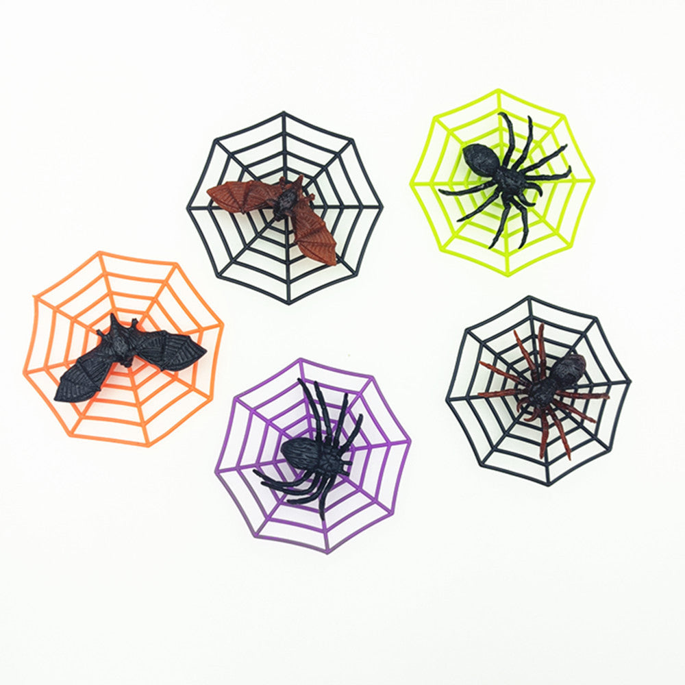 Halloween Themed Decor Spider Web Set Kalsten