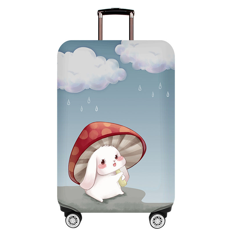 Women's Hard Shell Suitcase with Charming Children's Design Kalsten