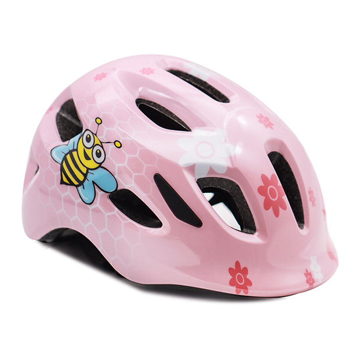 Children's bicycle helmet with funny bee motif Kalsten