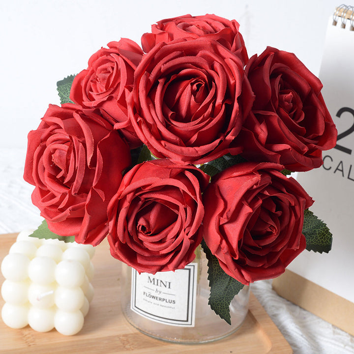 Decorative Faux Rose Bouquet