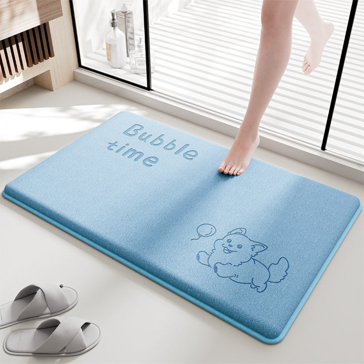 Adorable Cartoon Design Bath Mat Kalsten