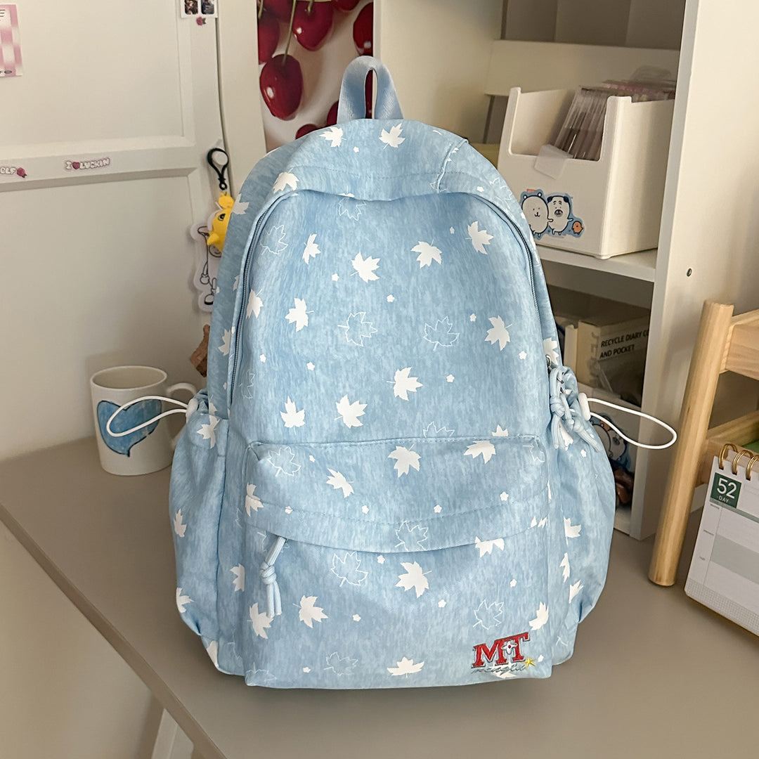 Whimsical Floral Patterned Backpack Kalsten