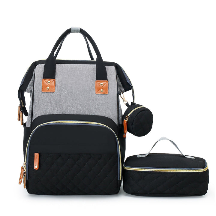 Multi-Purpose Quilted Diaper Backpack Kalsten