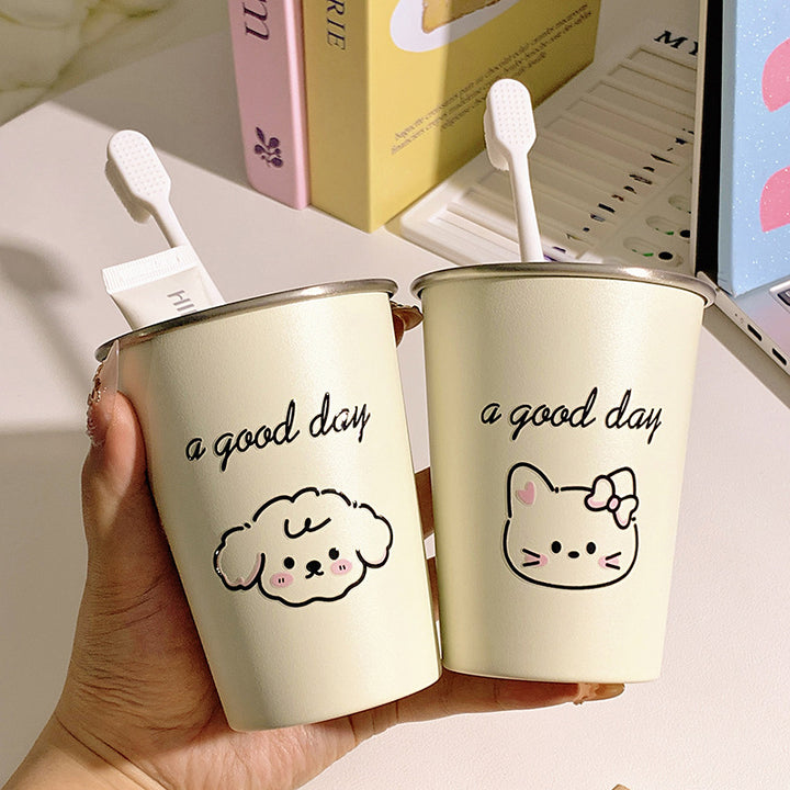 Ceramic mug with sweet animal design Kalsten