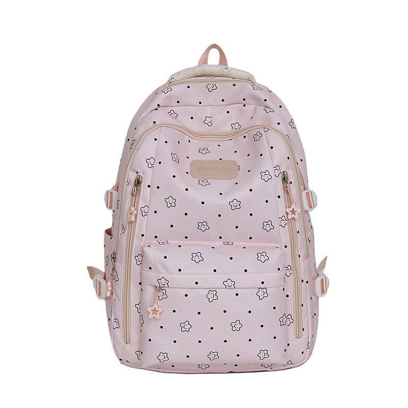 Trendy Floral Print Backpack Kalsten