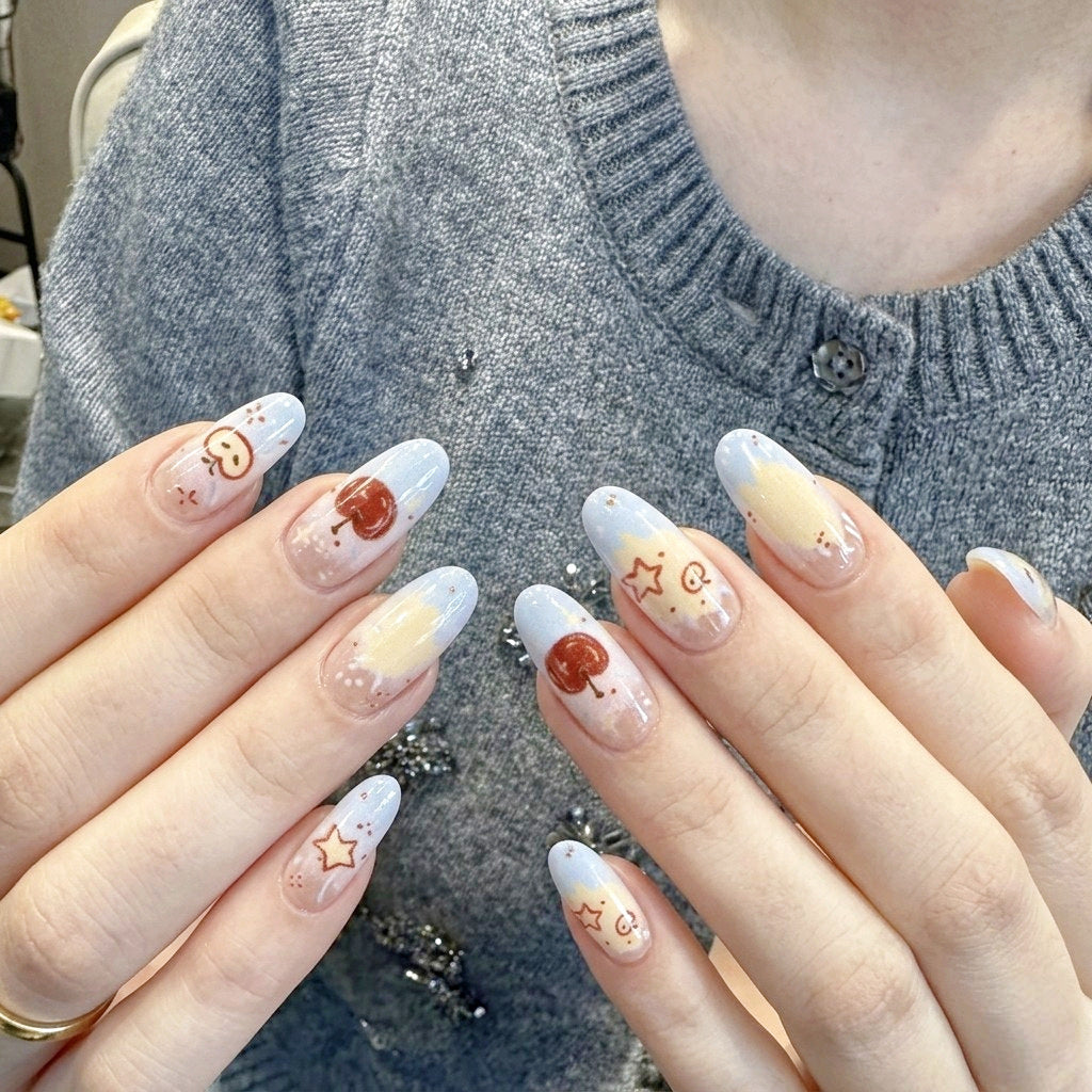 Reusable Artistic Press-On Nails
