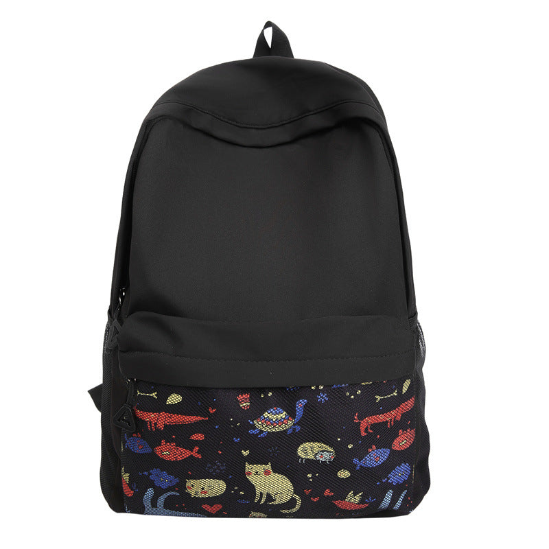 Fun-Themed Cartoon Backpack