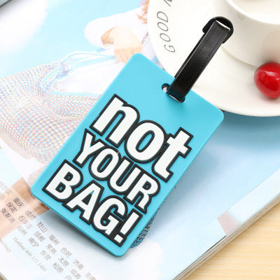 Unisex Luggage Tag with Custom Message Kalsten