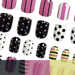 Creative Multi-Pattern Nail Art Enhancements Kalsten
