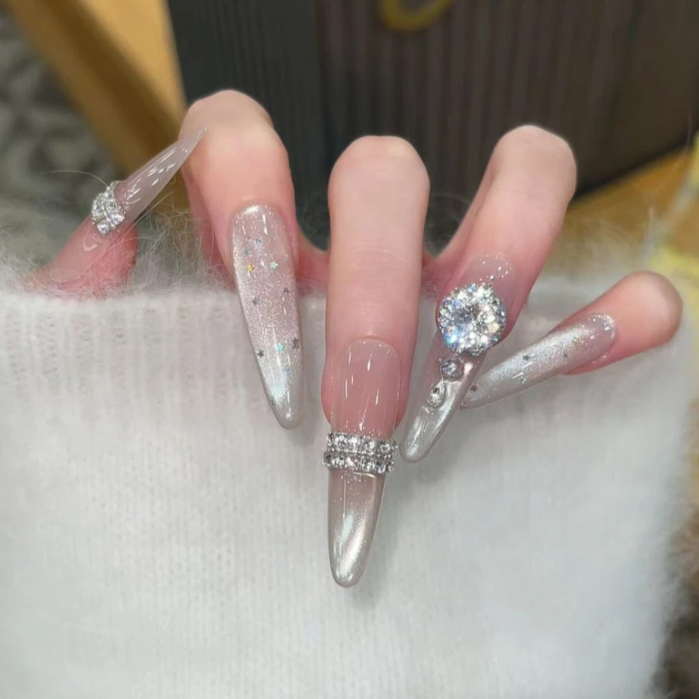 Glamorous Stiletto Nail Extensions