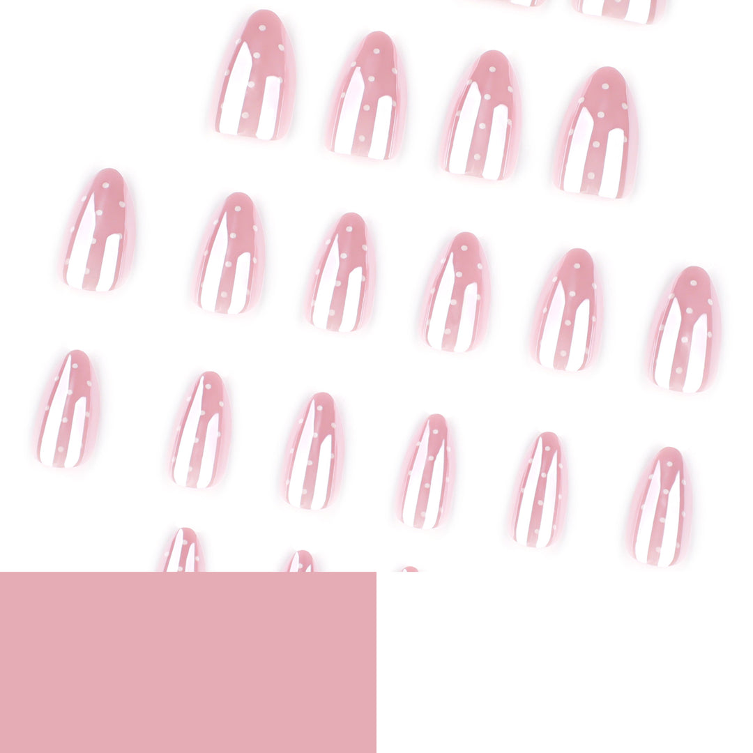 Elegant Nail Extensions with Gloss Finish Kalsten