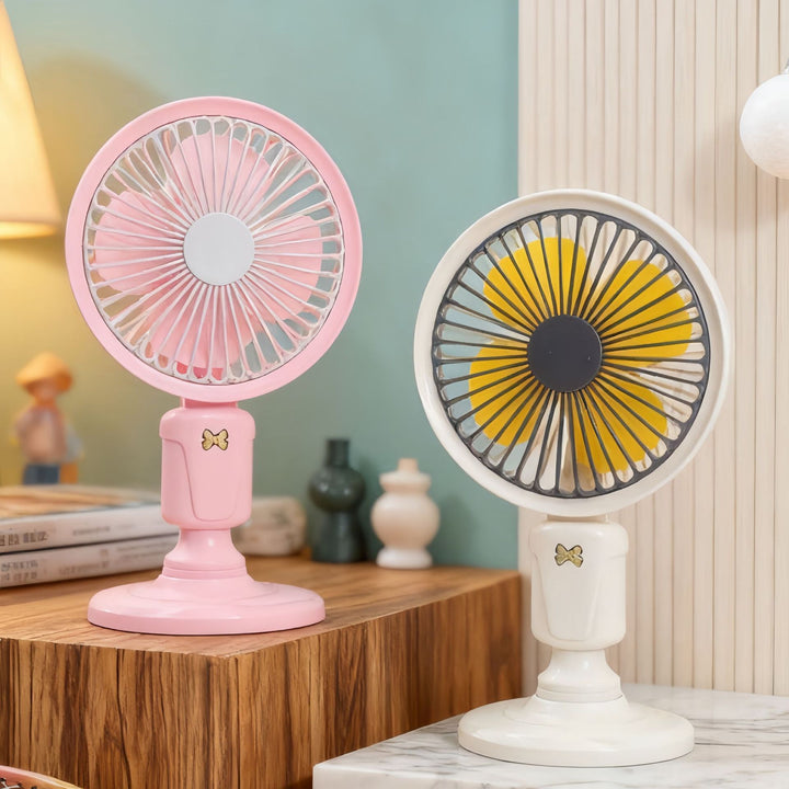 Women portable table fan with versatile tilt adjustment Kalsten